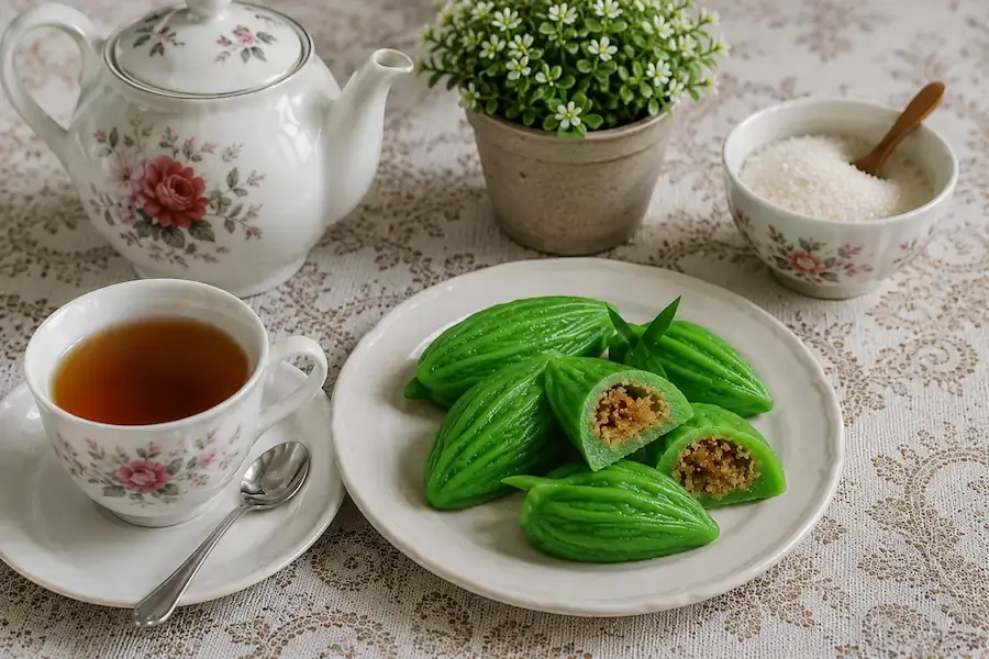 Papare, a typical Banjar cake shaped like bitter melon, is full of meaning and history.