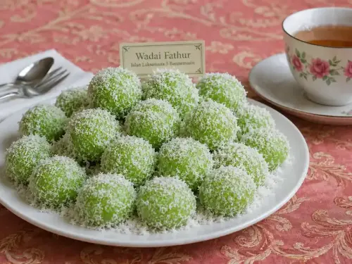 Kelalapon (Kalalapon), Traditional Banjar Cake from Martapura