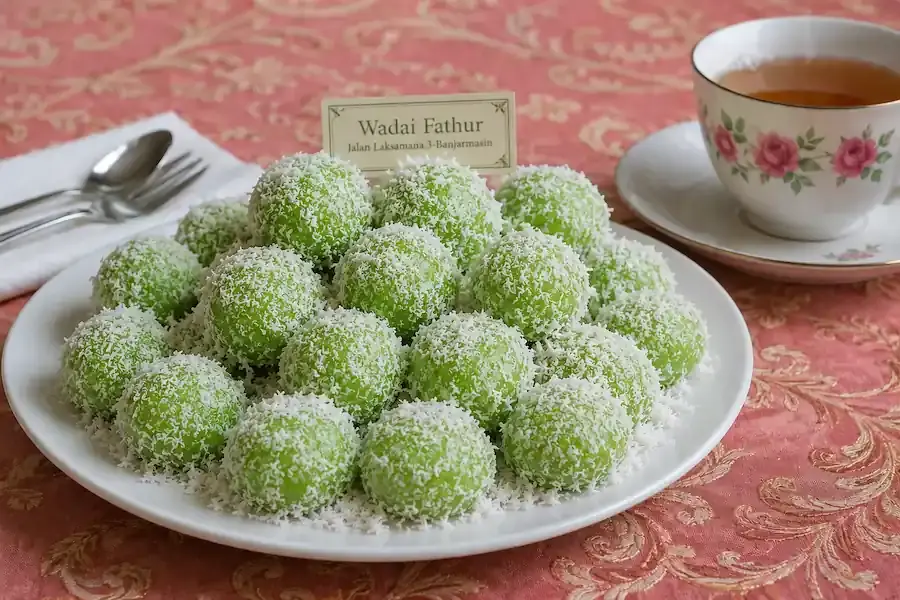 Kelalapon (Kalalapon), Traditional Banjar Cake from Martapura