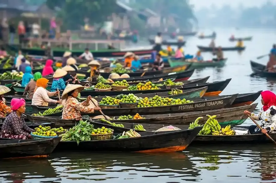Lok Baintan Floating Market Festival