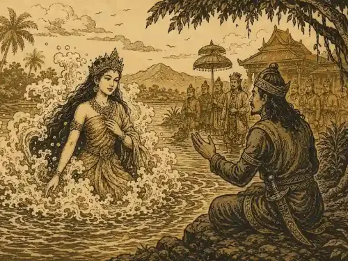 The Tale of Princess Junjung Buih, the Legend of the Queen of River Foam