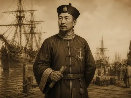 Liem Bian Kho (Lin Bien Ko), Captain of the Harbor Master of Tatas Port