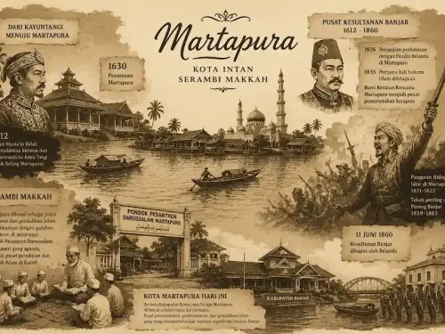 History of Martapura City