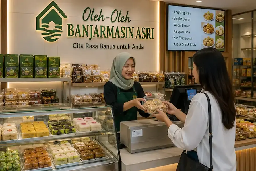 Toko Oleh-Oleh Banjarmasin Asri