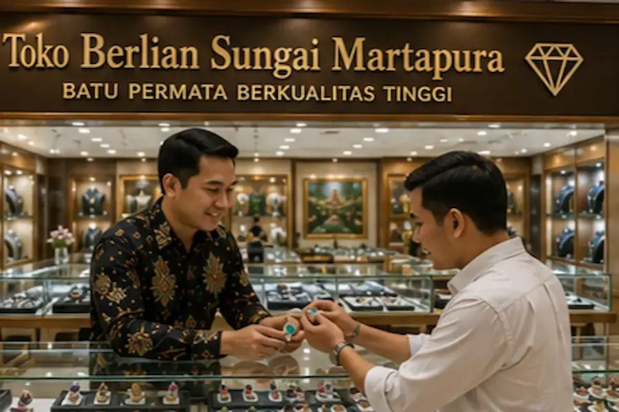 Toko Berlian Sungai Martapura