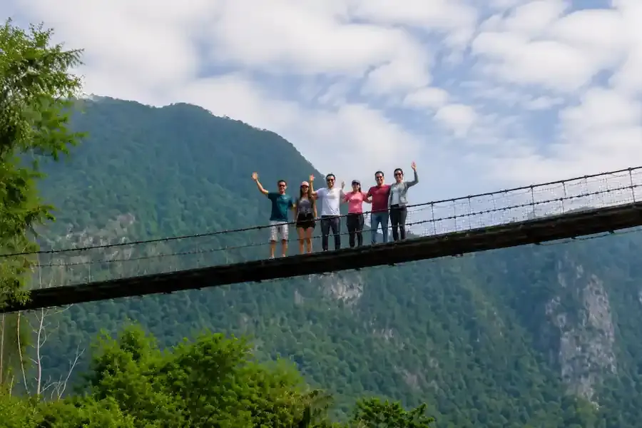 Nateh Suspension Bridge