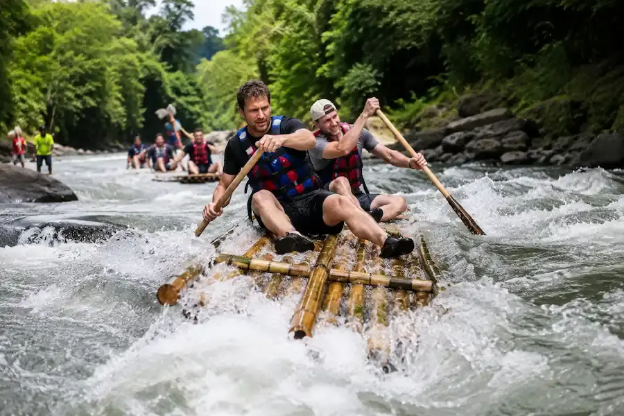 Loksado Bamboo Rafting