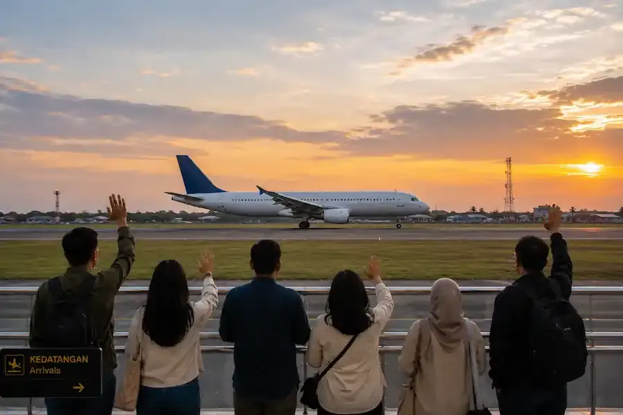 Heading to Banjarmasin from America, Europe, and Asia